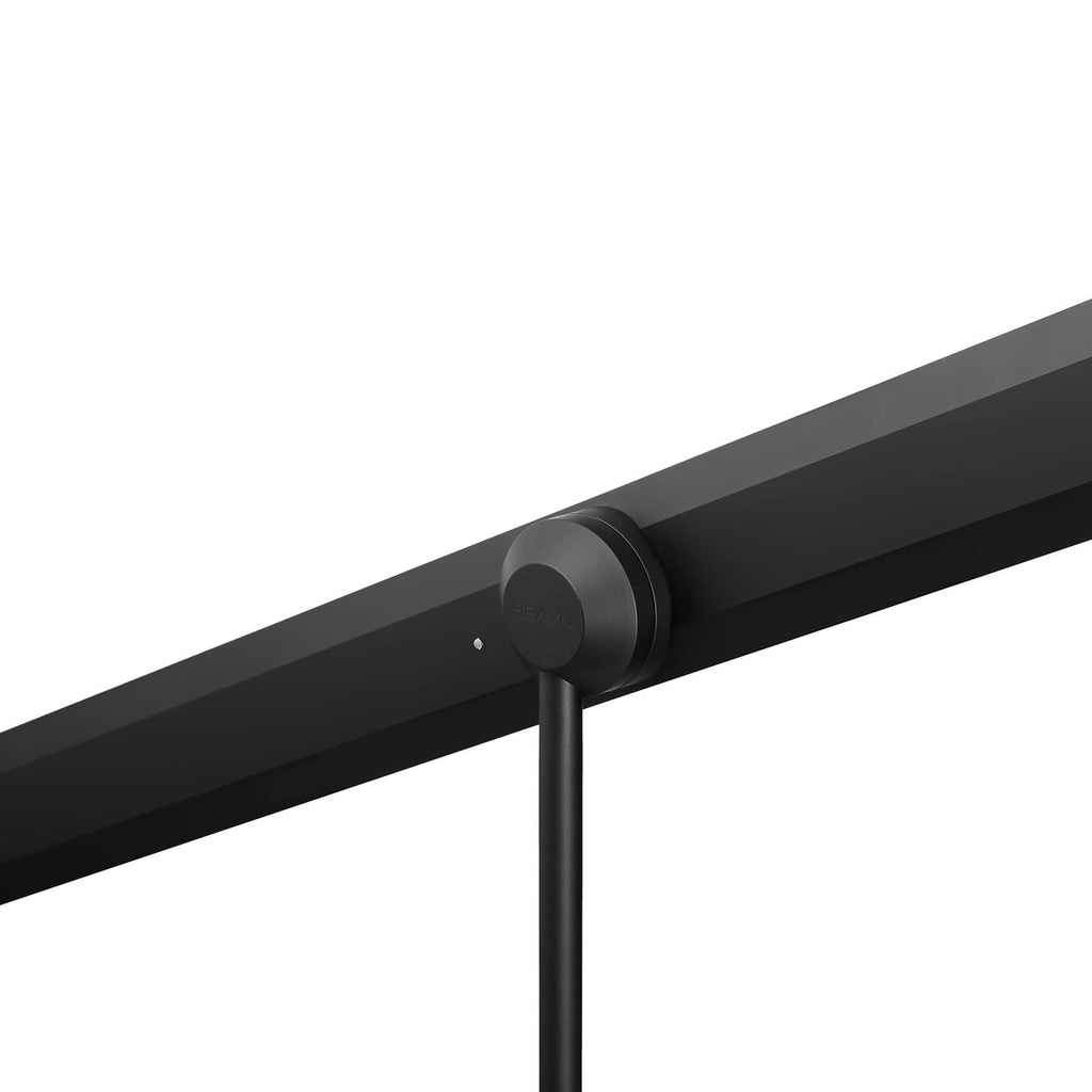 LED bordlampe HEAVN One dimbar CCT svart vist fra siden
