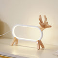 LED bordlampe Hirvi tre hvit forfra