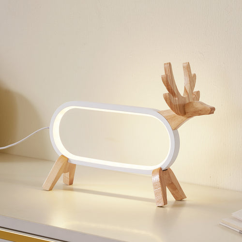 LED bordlampe Hirvi tre hvit forfra