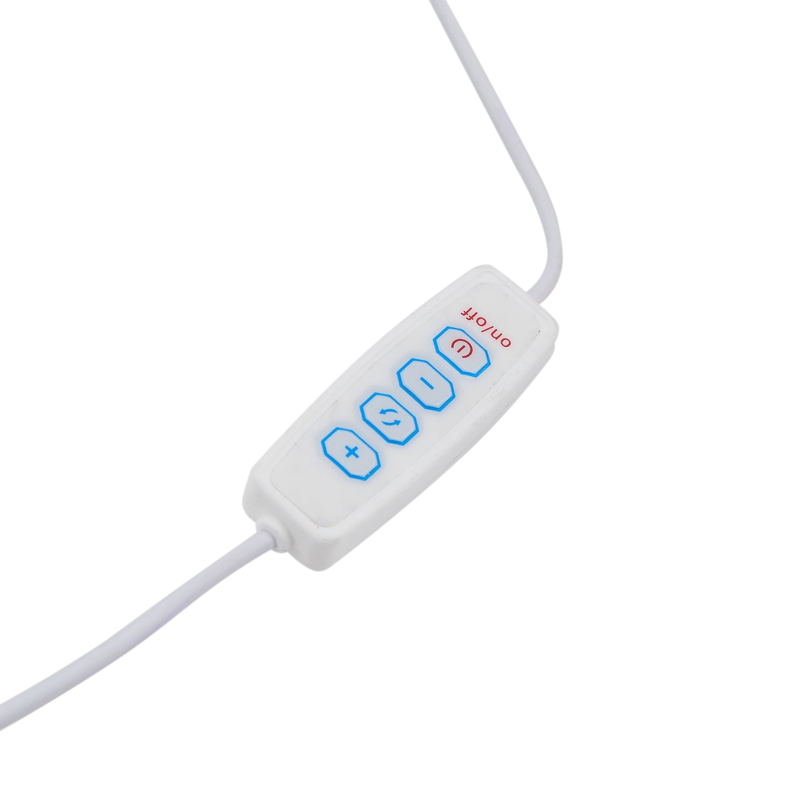 LED bordlampe Hirvi tre hvit USB-kabel