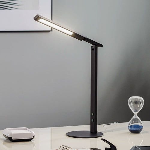 LED bordlampe Ideal dimbar svart aluminium 10W CCT forfra