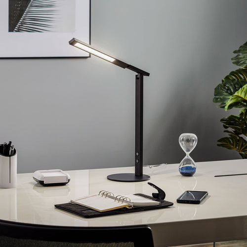 LED bordlampe Ideal dimbar svart aluminium 10W CCT bakside