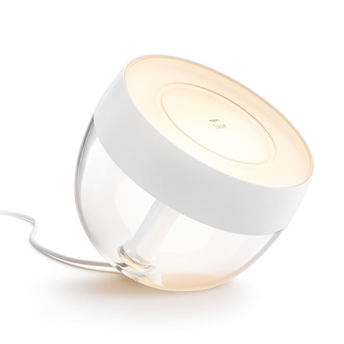 LED bordlampe Iris dimbar RGB hvit 8,1W Philips Hue forfra