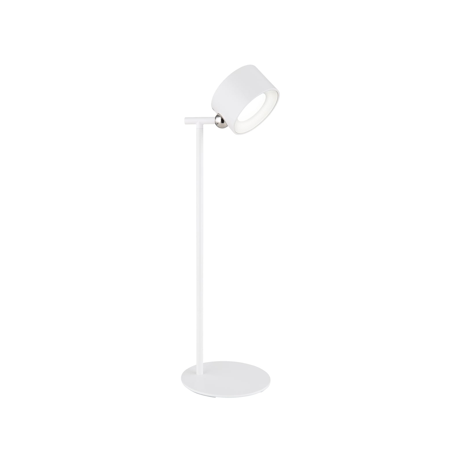 LED bordlampe Jorje oppladbar CCT dimbar hvit 35 cm forfra