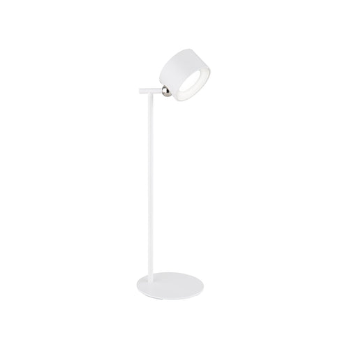 LED bordlampe Jorje oppladbar CCT dimbar hvit 35 cm forfra