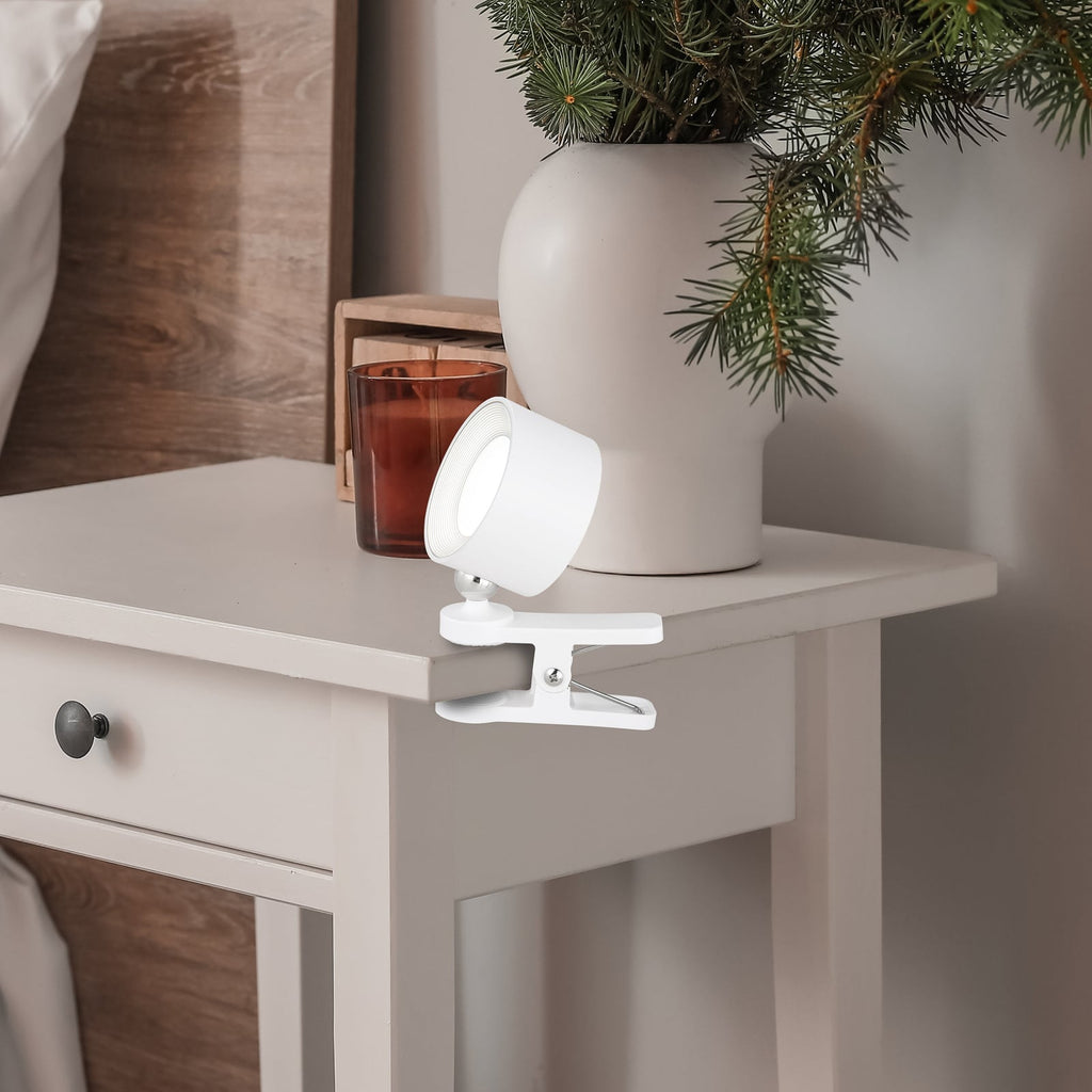 LED bordlampe Jorje oppladbar CCT dimbar hvit 35 cm detalj av touchdimmer