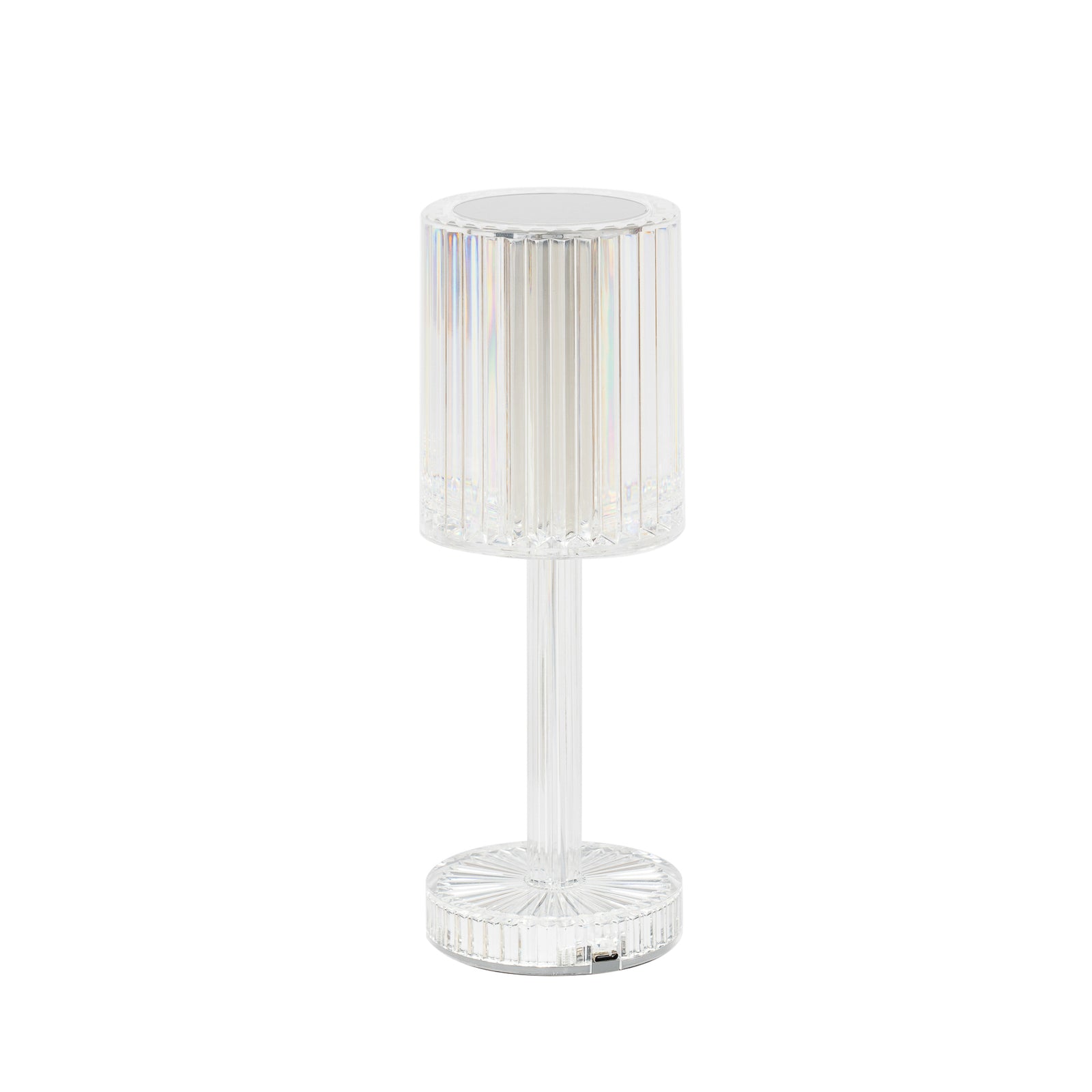LED bordlampe Louane oppladbar RGBW fjernkontroll montert