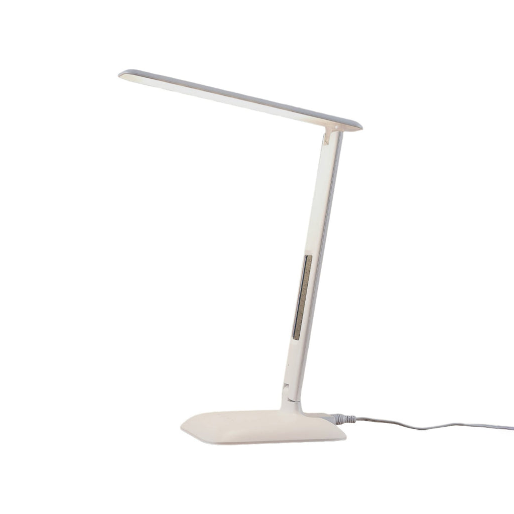 LED bordlampe Ludmilla dimbar CCT med display 34 cm hvit bakside
