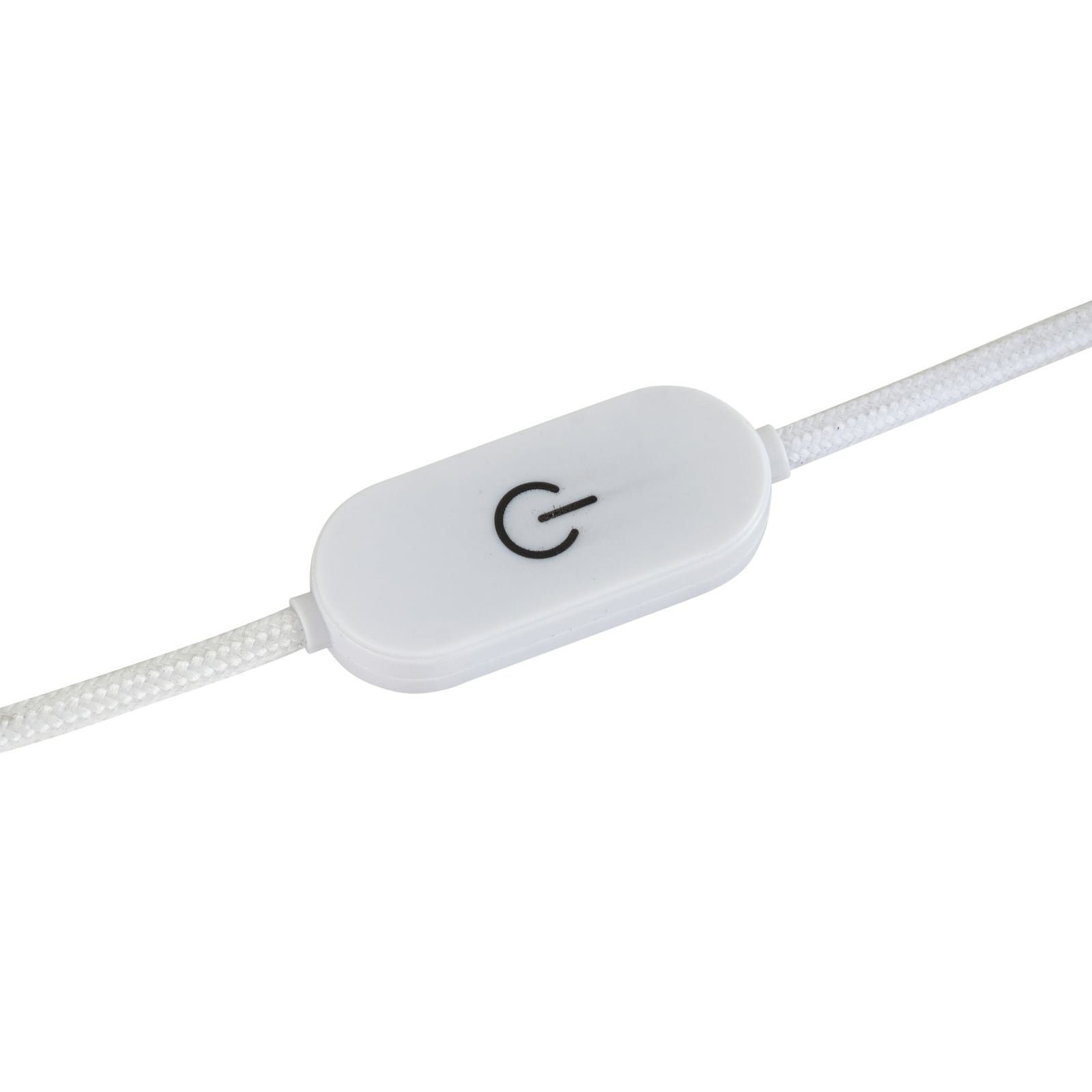 LED bordlampe Lunja dimbar glass hvit CCT Ø17,7 cm lysfargejustering