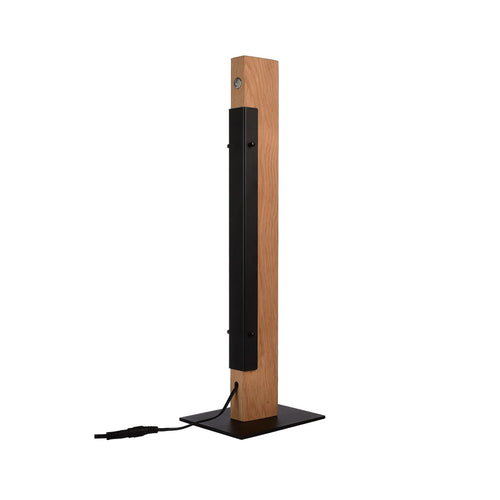 LED bordlampe Madera eik dimbar 7W 51 cm bakside