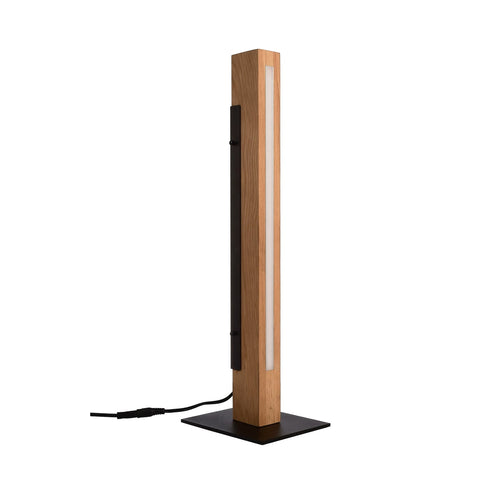 LED bordlampe Madera eik dimbar 7W 51 cm forfra