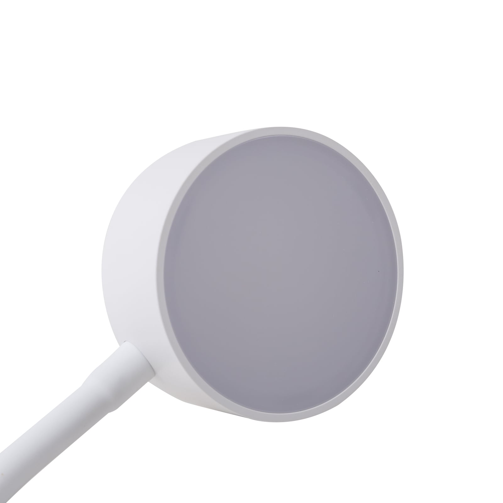LED bordlampe Maori hvit metall CCT dimbar USB fleksibel arm