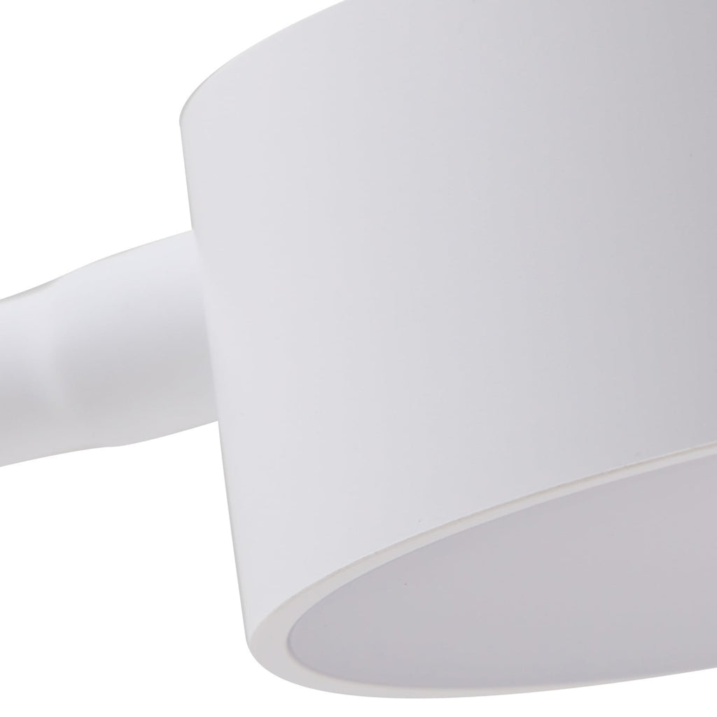 LED bordlampe Maori hvit metall CCT dimbar USB USB-kabel tilkobling