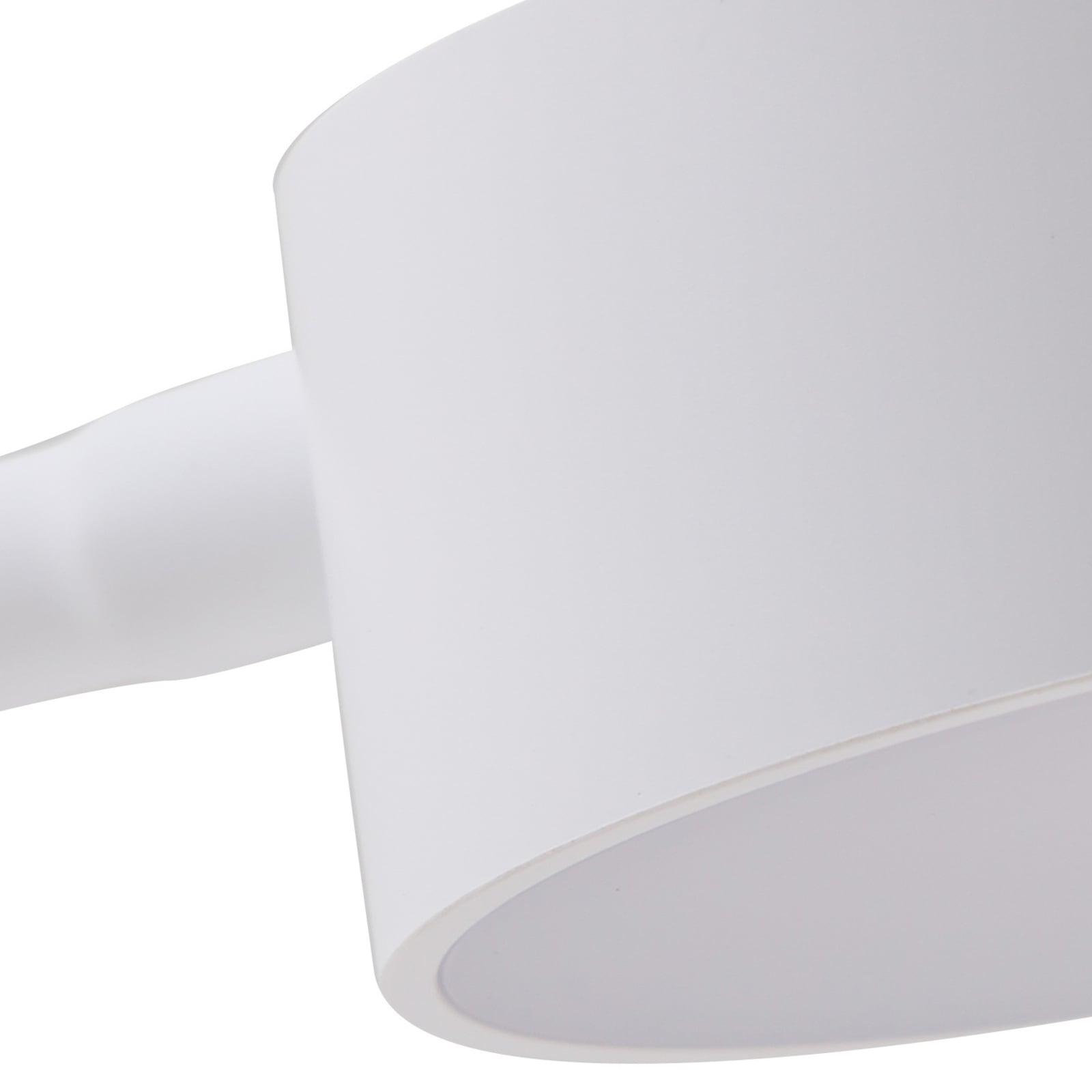 LED bordlampe Maori hvit metall CCT dimbar USB USB-kabel tilkobling