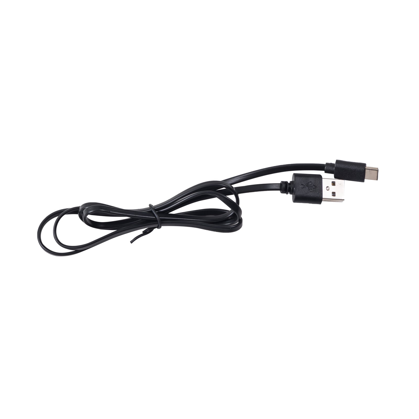 LED bordlampe Maori svart metall CCT dimbar USB sideprofil