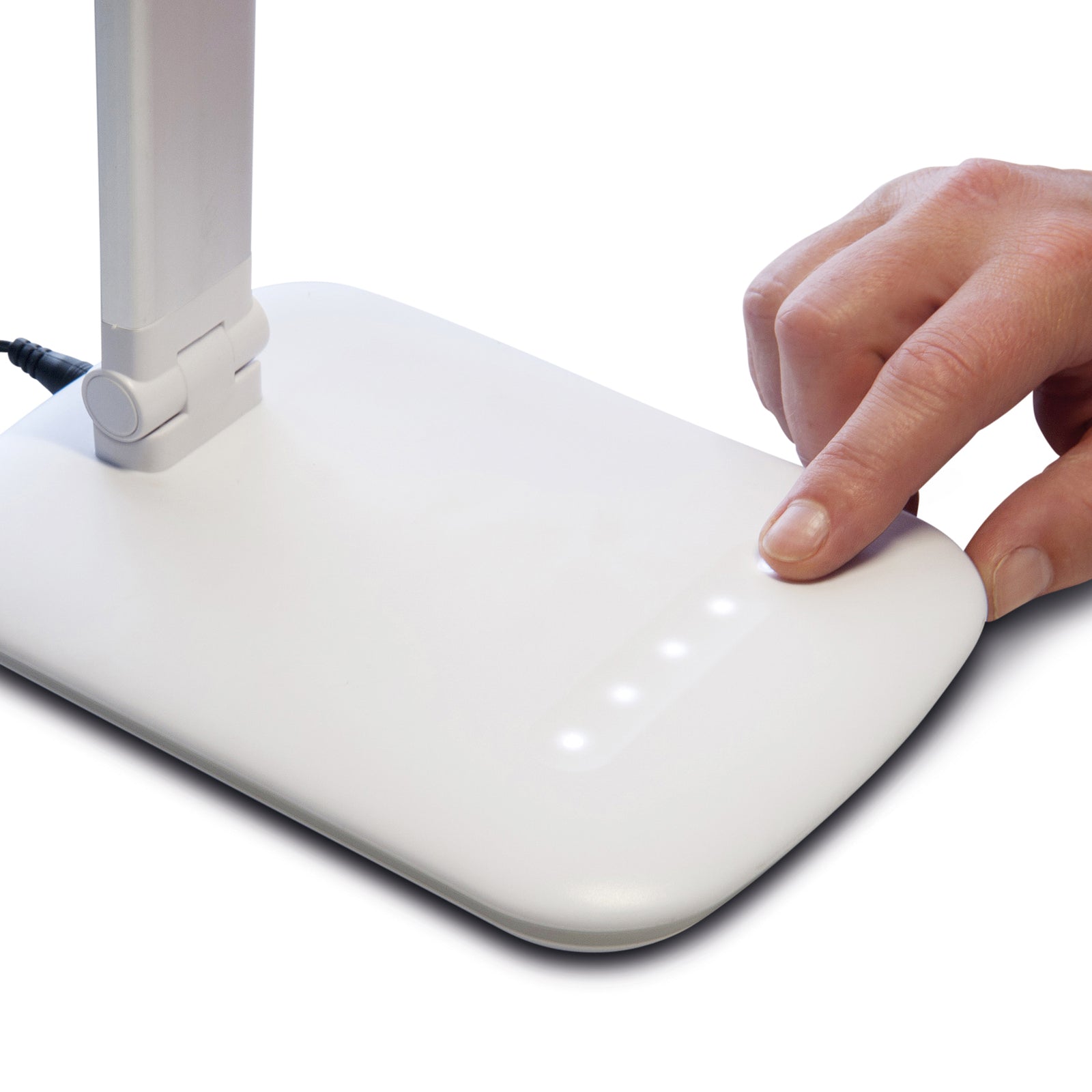 LED bordlampe MAULjazzy dimbar hvit 43 cm berøringskontroll