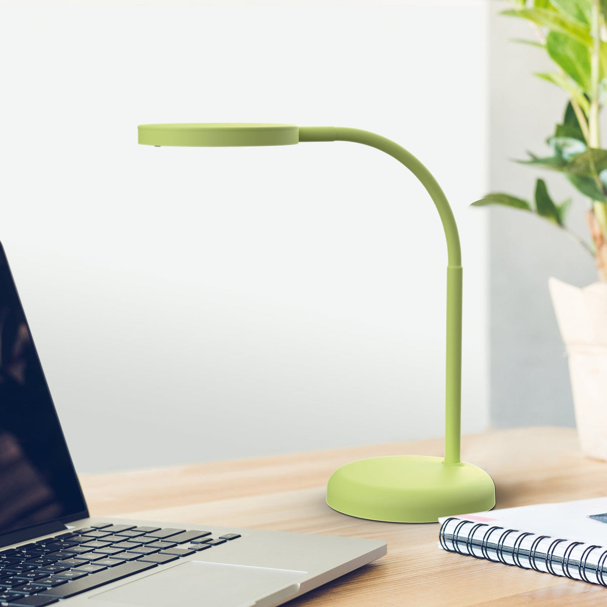 LED bordlampe MAULjoy grønn metall forside