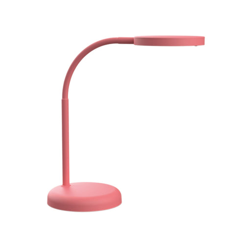 LED bordlampe MAULjoy rosa metall forfra