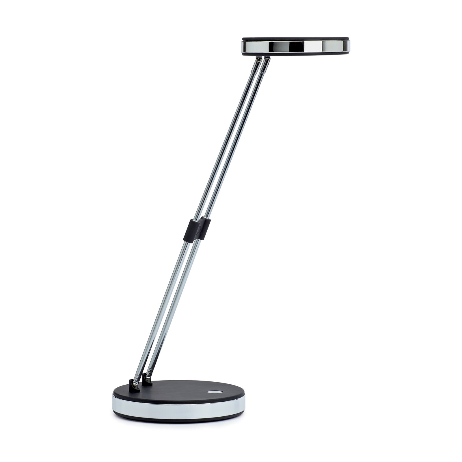 LED bordlampe MAULpuck svart teleskoparm detalj av arm