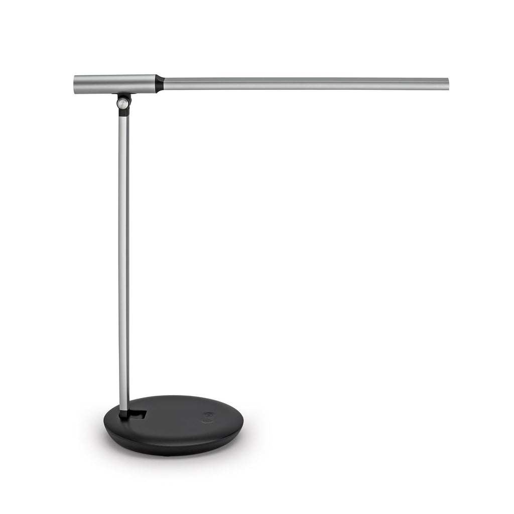 LED bordlampe MAULrubia dimbar CCT sølv 6W bakside
