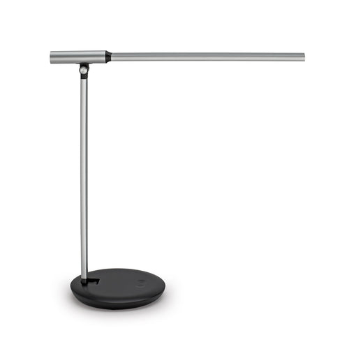 LED bordlampe MAULrubia dimbar CCT sølv 6W bakside