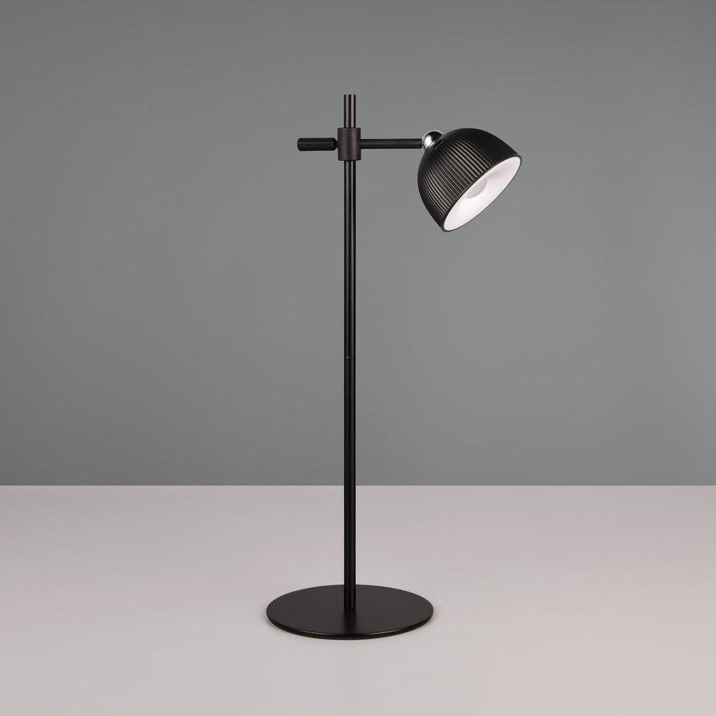 LED bordlampe Maxima dimbar høydejusterbar svart 41 cm med USB-C ladekabel