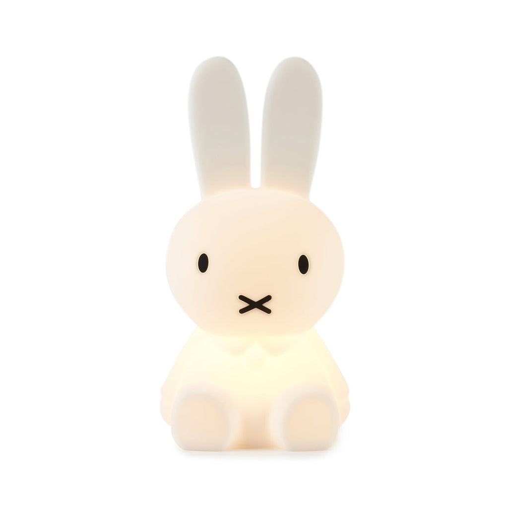 LED bordlampe Miffy First Light oppladbar dimbar 30 cm montert på bord