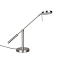 LED bordlampe Monza dimbar CCT matt nikkel forfra