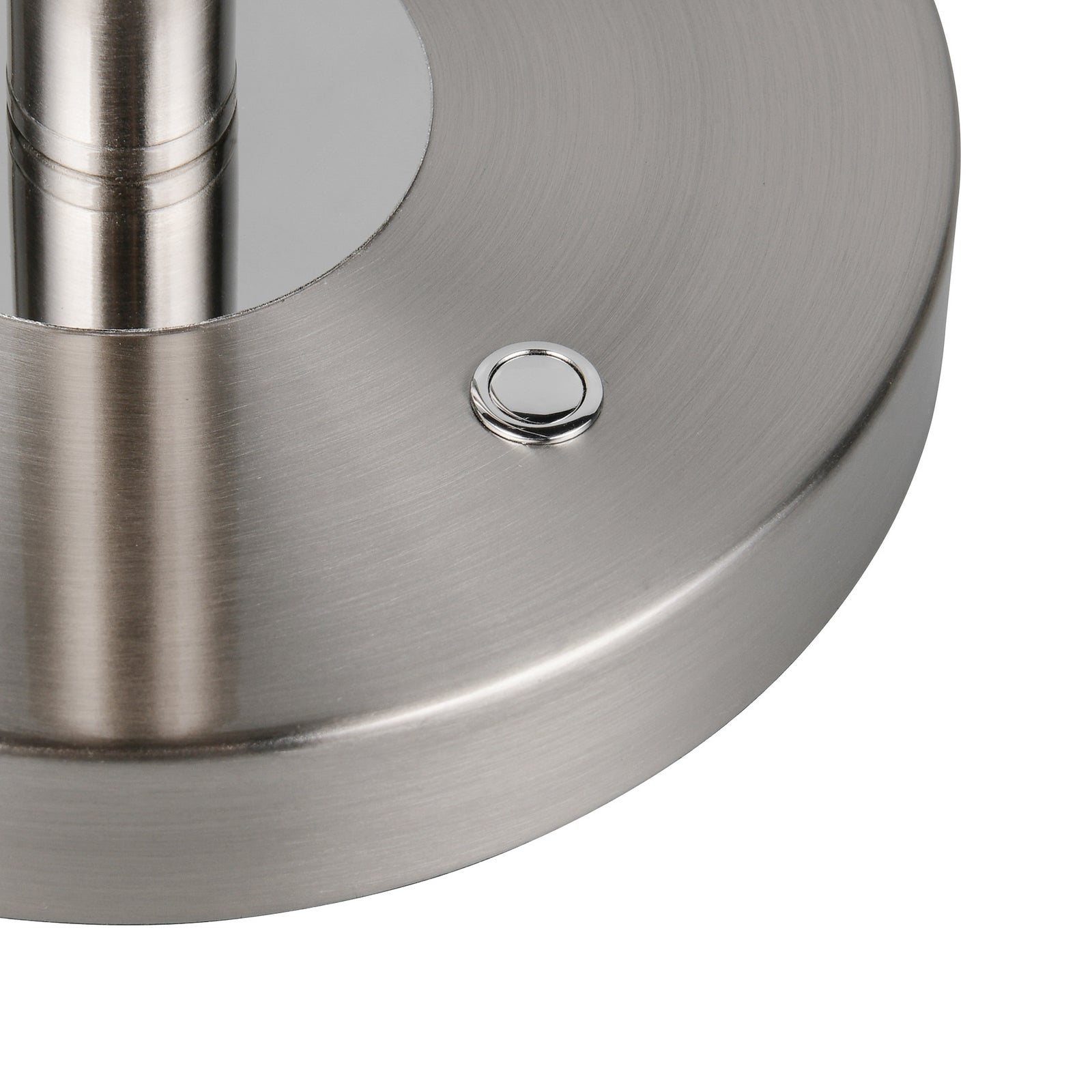 LED bordlampe Monza dimbar CCT matt nikkel sideprofil