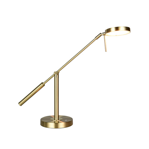 LED bordlampe Monza dimbar CCT messing 52 cm bakside