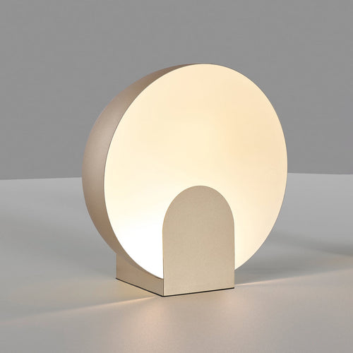 LED bordlampe Óculo gulldetalj og indirekte lys