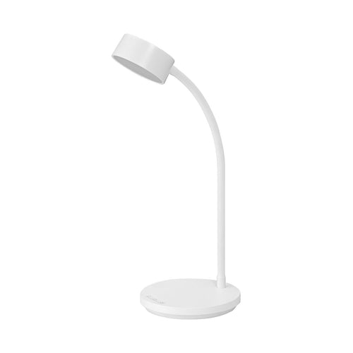 LED bordlampe Office Line Desk Cylinder CCT dimbar hvit forfra
