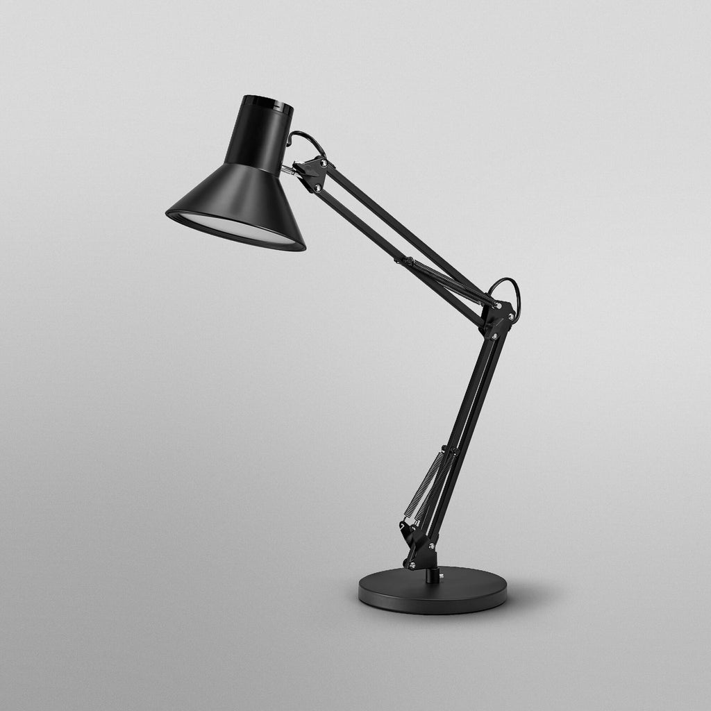 LED bordlampe Office Line Desk Retro dimbar svart 9W nærbilde