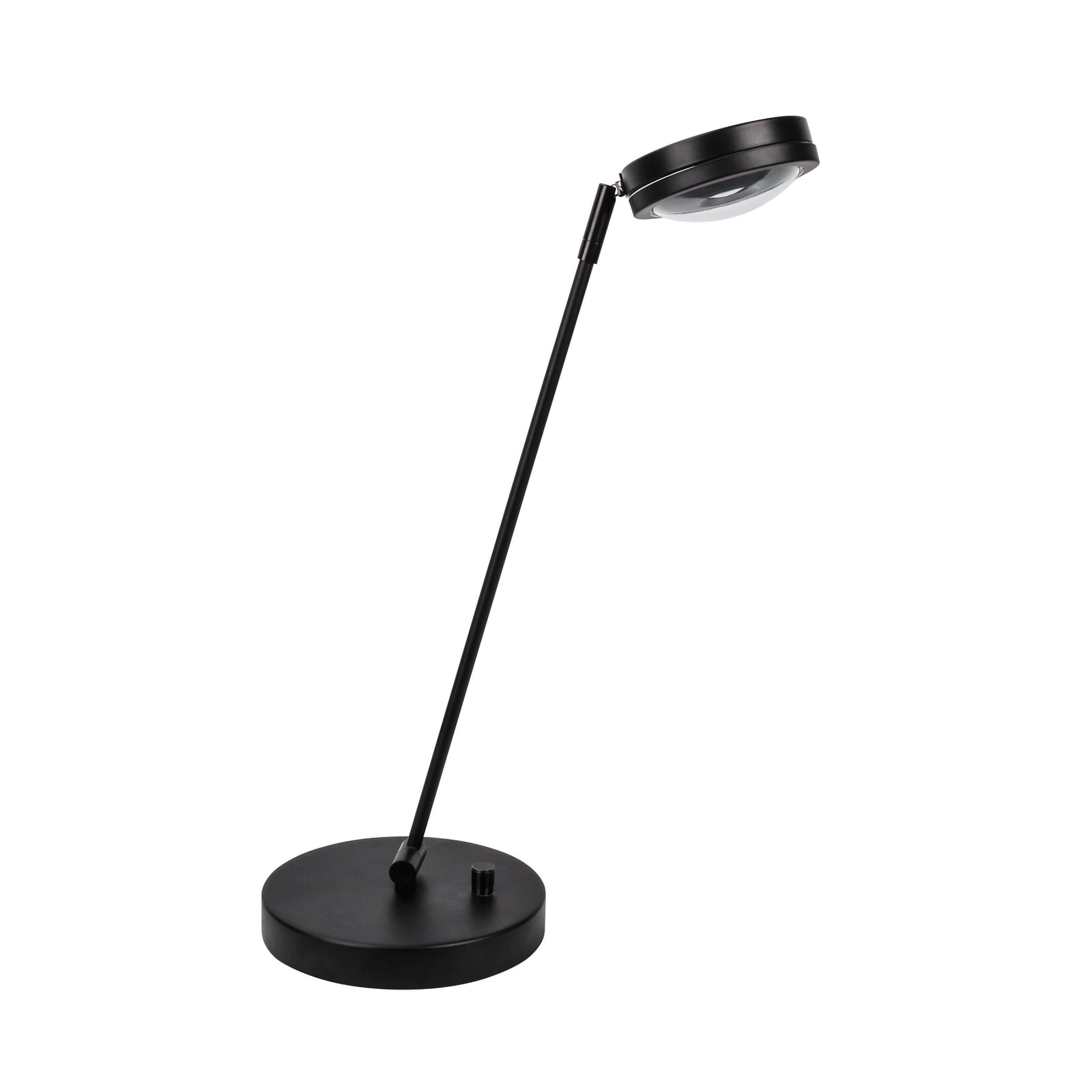 LED bordlampe Ottica dimbar svart 7W varmhvit GX53 for arbeidsbord