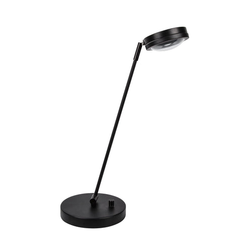 LED bordlampe Ottica dimbar svart 7W varmhvit GX53 for arbeidsbord