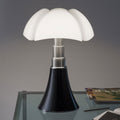 LED-bordlampe Pipistrello Med dimbar brun Ø40 cm forfra