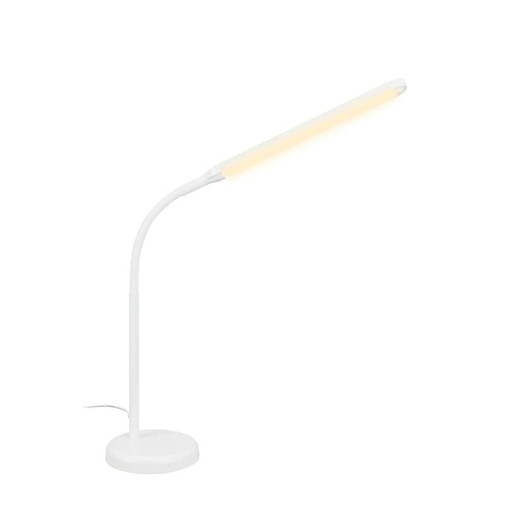 LED bordlampe Pivaz med berøringsdimmer hvit forfra