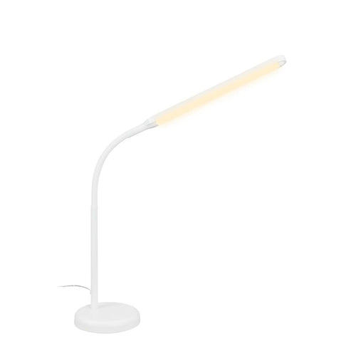 LED bordlampe Pivaz med berøringsdimmer hvit forfra