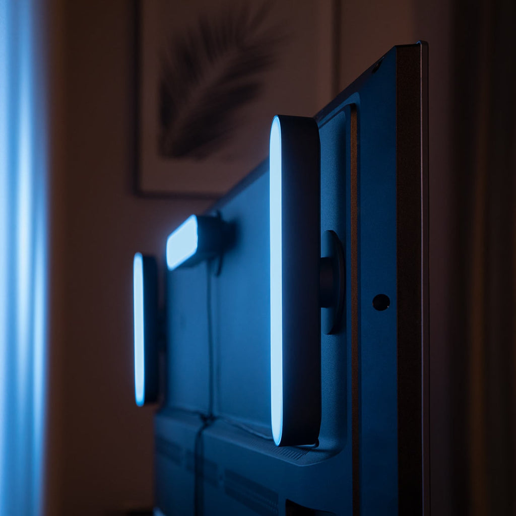 Detalj av LED bordlampe Play Lightbar 2-pakning RGB svart