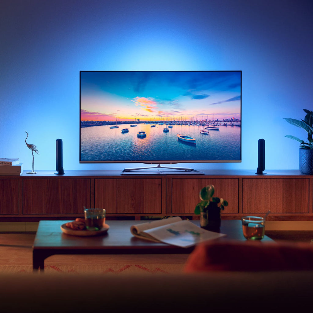 LED bordlampe Play Lightbar 2-pakning RGB svart 25,5 cm - Philips Hue