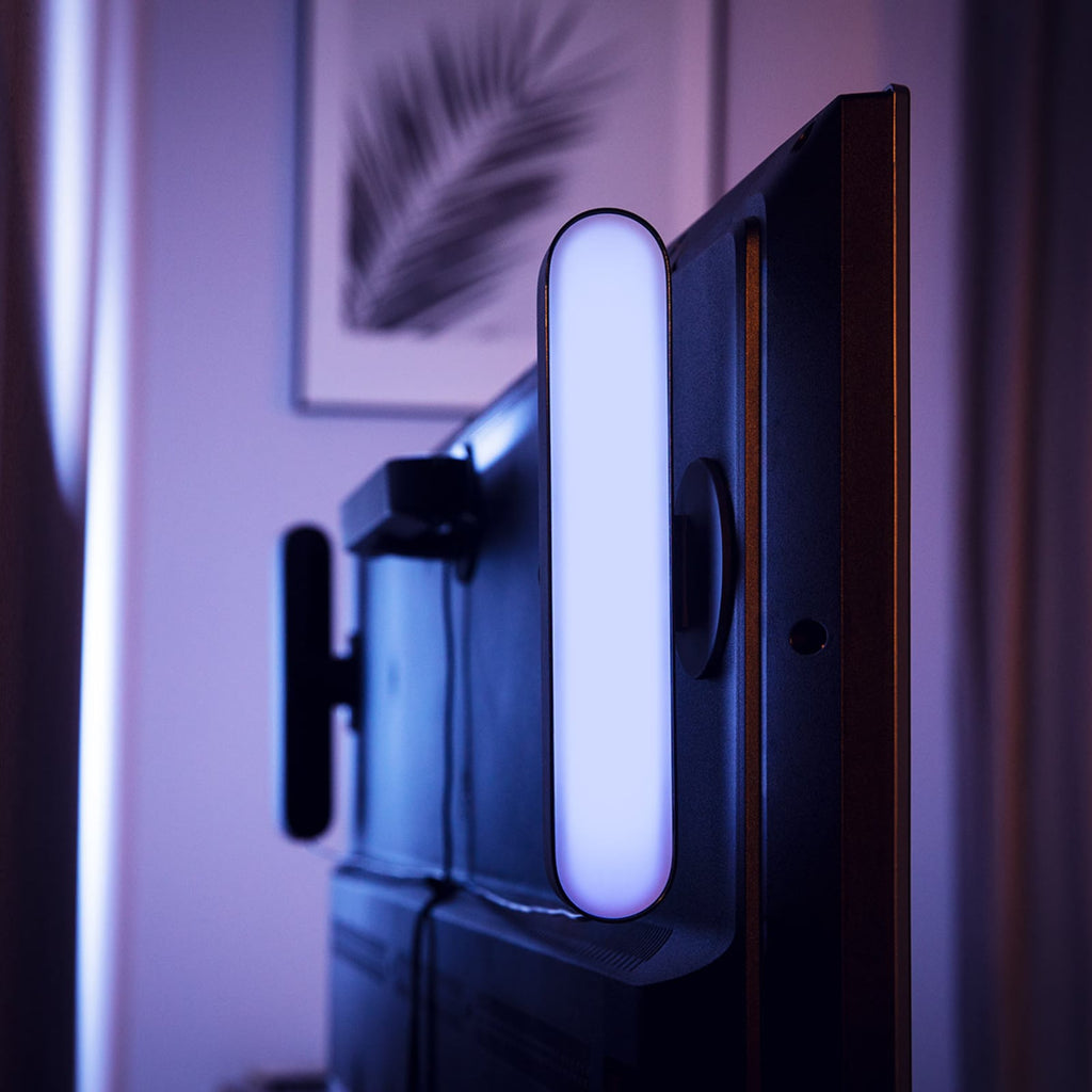 LED bordlampe Play Lightbar 2-pakning RGB svart 25,5 cm - Philips Hue