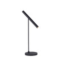 LED bordlampe Pure Tutua dimbar sensordimmer svart 6W forfra