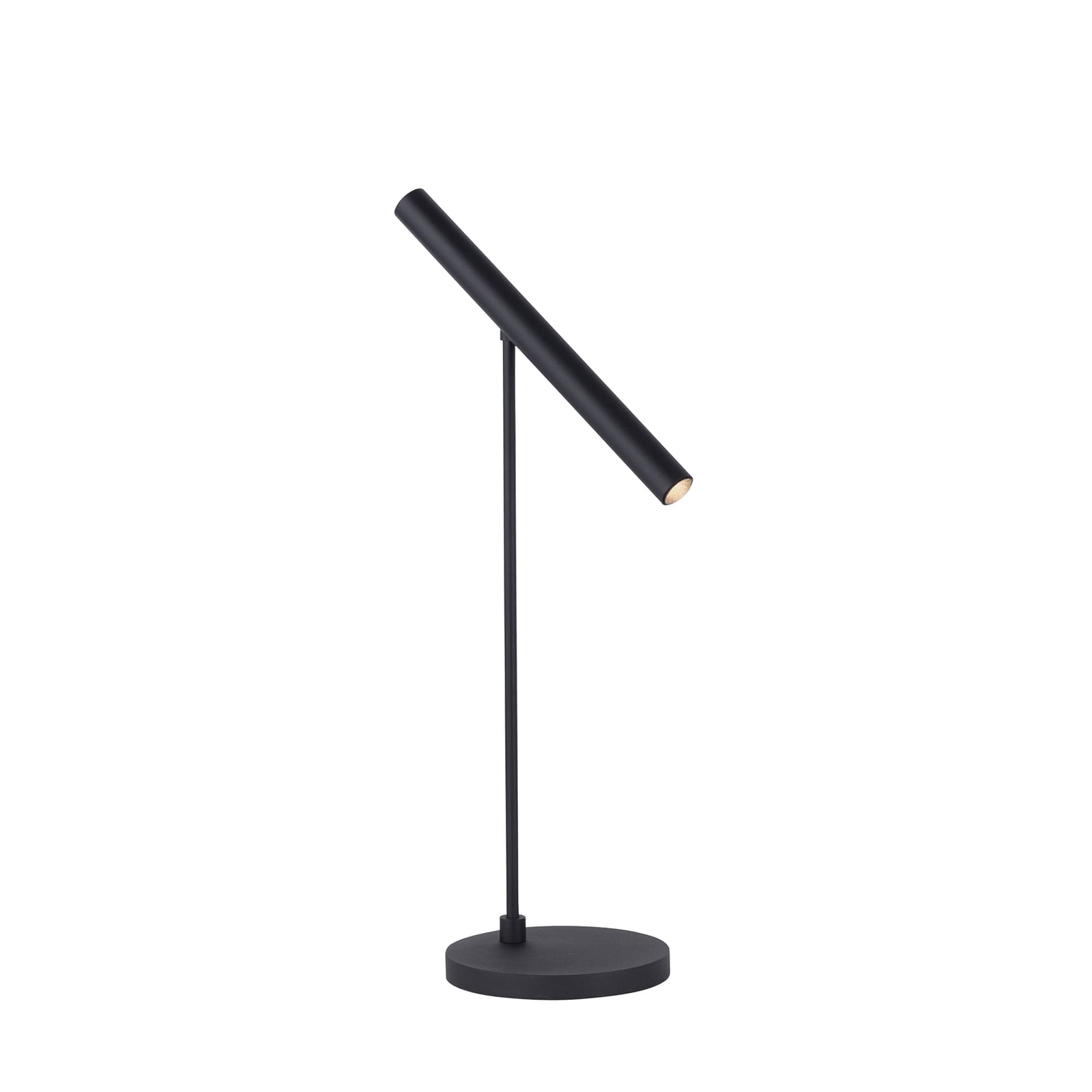 LED bordlampe Pure Tutua dimbar sensordimmer svart 6W forfra