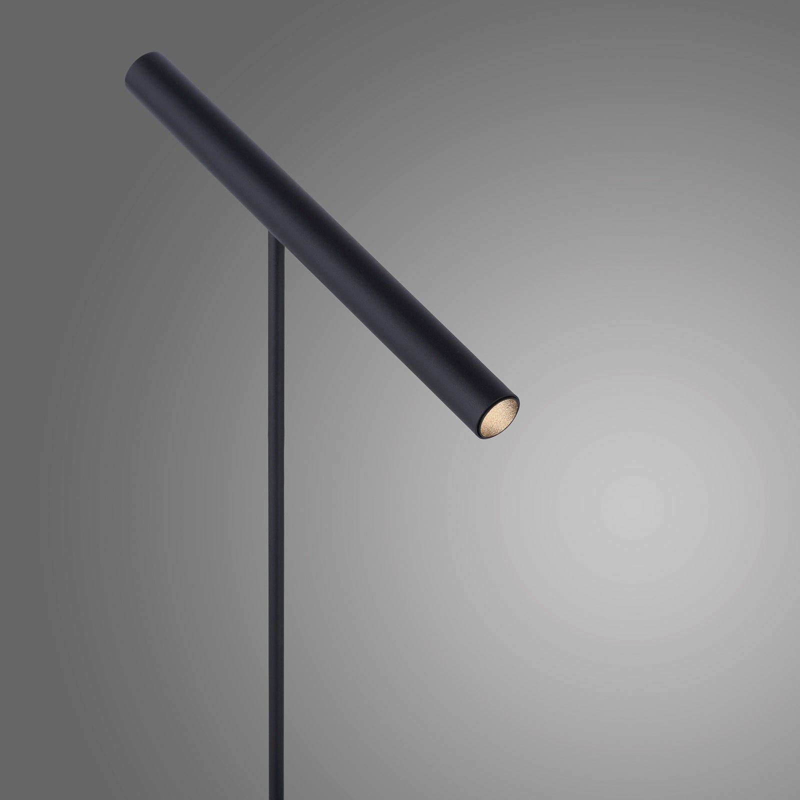 LED bordlampe Pure Tutua dimbar sensordimmer svart 6W detalj av spot