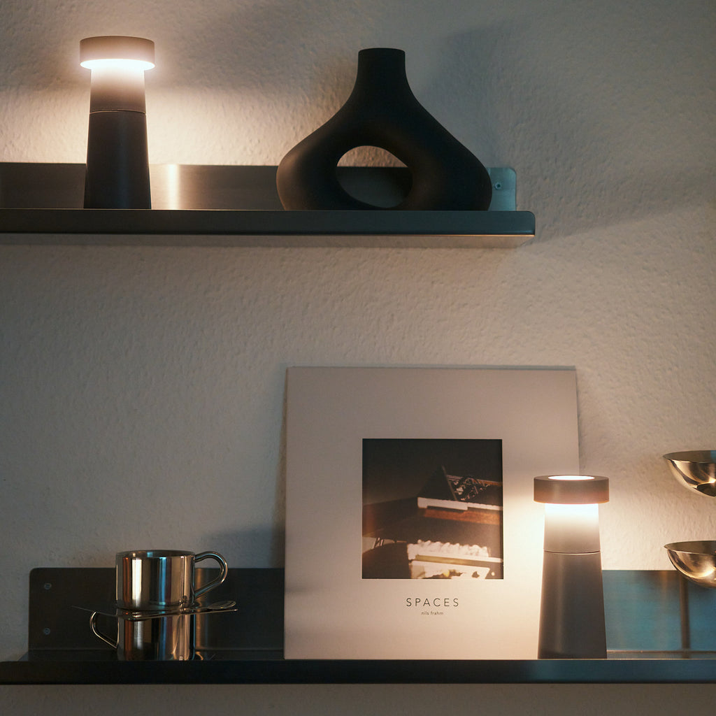 LED bordlampe Salt & Pepper 2er-sett oppladbar IP44 nærbilde