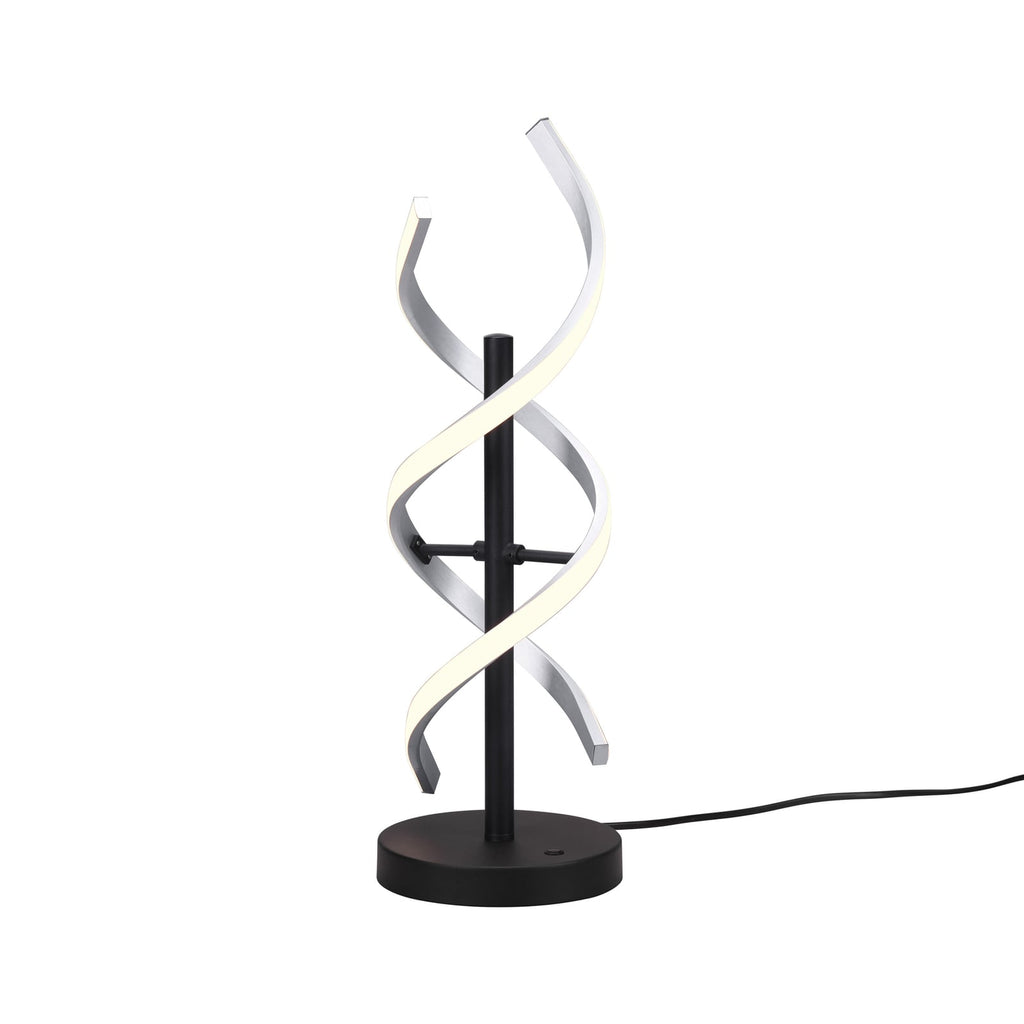 LED-bordlampe Sequence dimbar CCT aluminium bakside