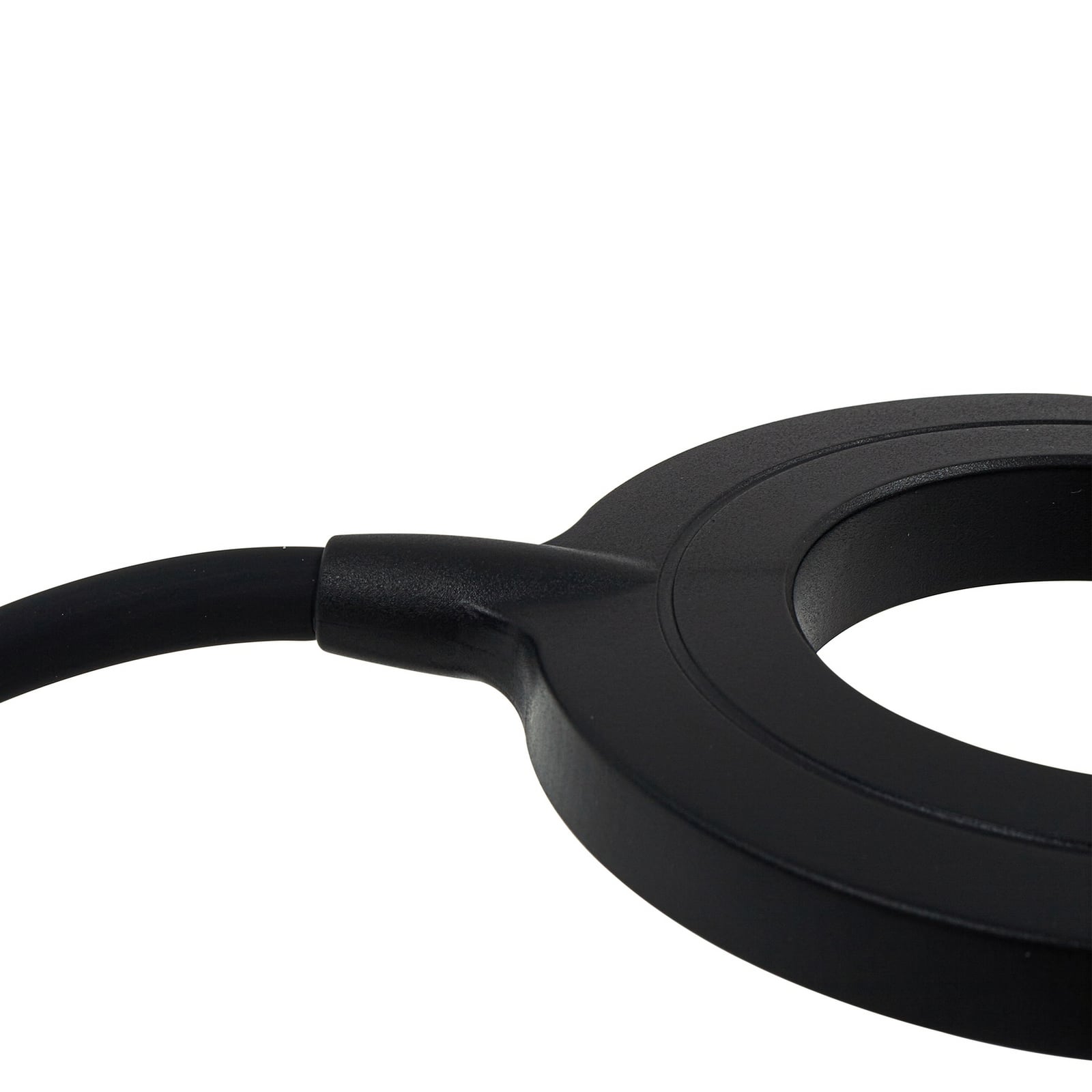 LED bordlampe Siona svart CCT dimbar med ladestasjon med USB-C-kabel