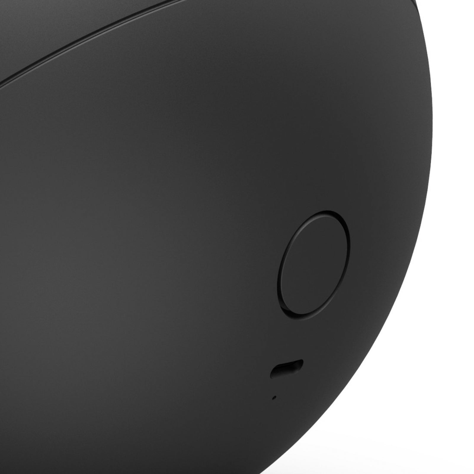 LED bordlampe smart WiFi RGBW dimbar svart Ø17,5 cm montert på bord