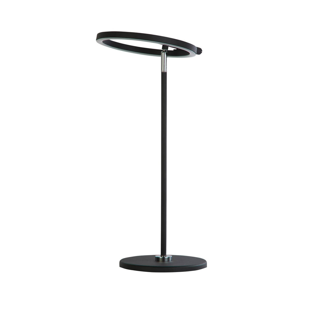 LED bordlampe Space dimbar svart metall 12W bakside