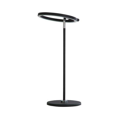 LED bordlampe Space dimbar svart metall 12W bakside